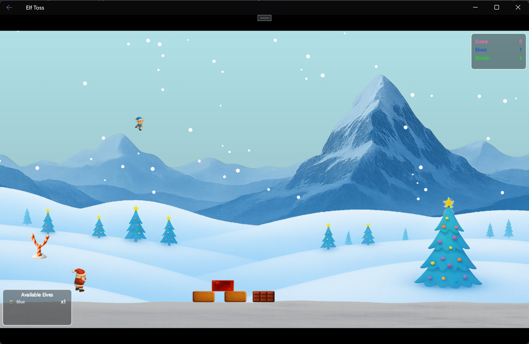 Elf Toss Gameplay Screenshot 3