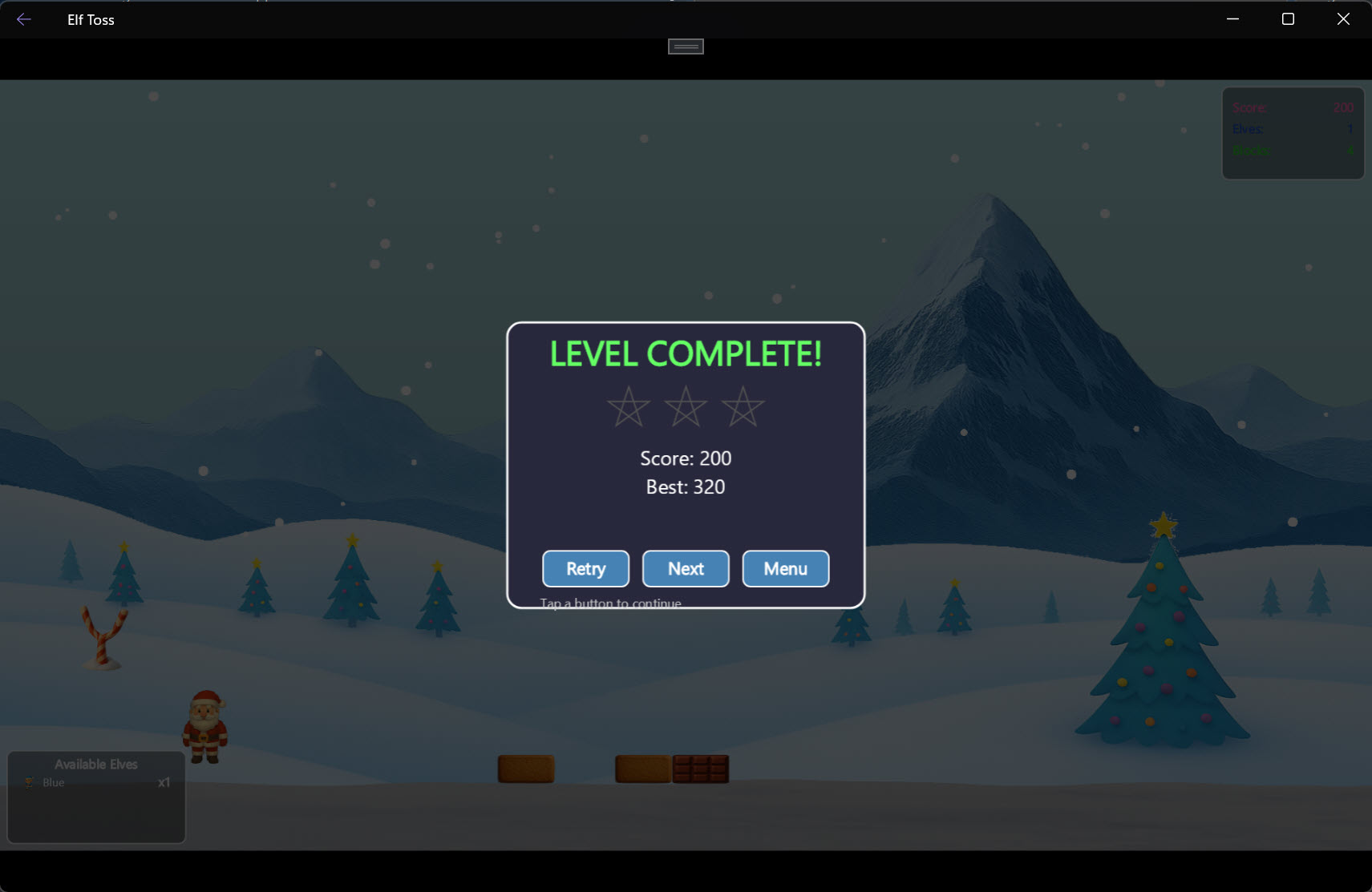 Elf Toss Gameplay Screenshot 4